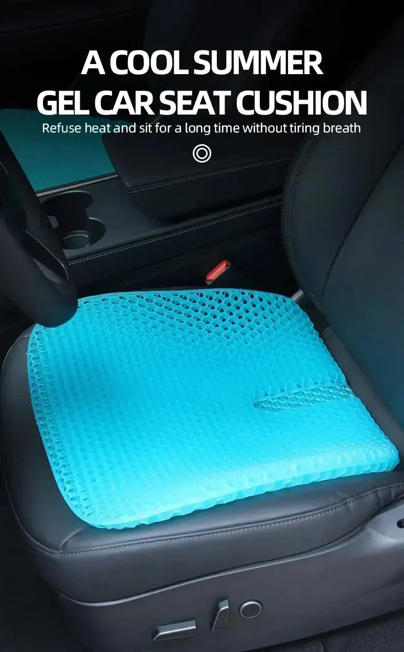 3D Double Layer Breathable Cooling Pad Honeycomb Car Seat Cushion